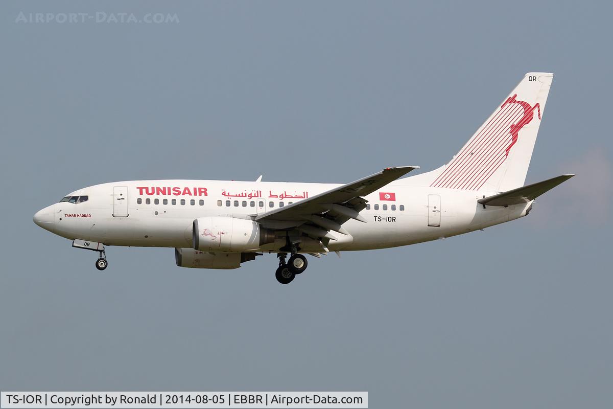 TS-IOR, 2001 Boeing 737-6H3 C/N 29502, at bru