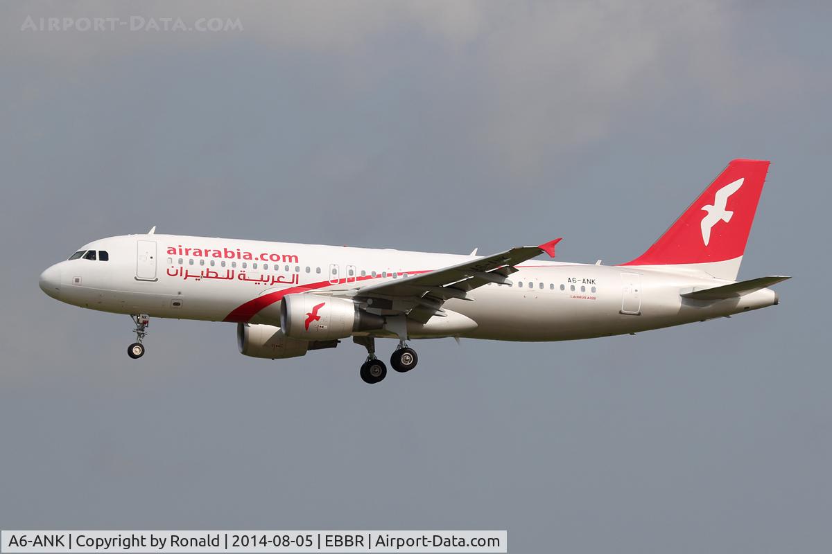 A6-ANK, 2012 Airbus A320-214 C/N 5206, at bru