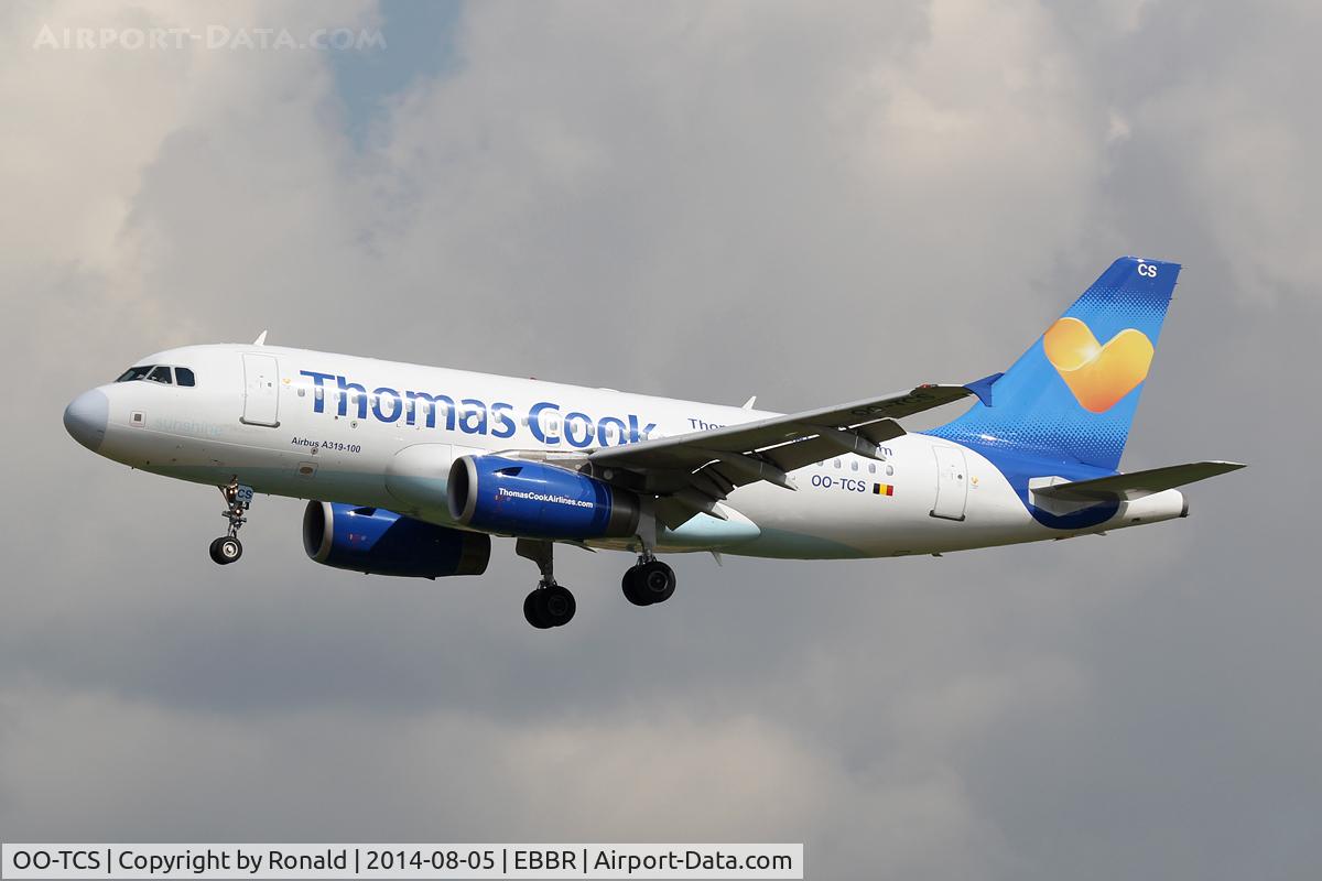 OO-TCS, 2004 Airbus A319-132 C/N 2362, at bru