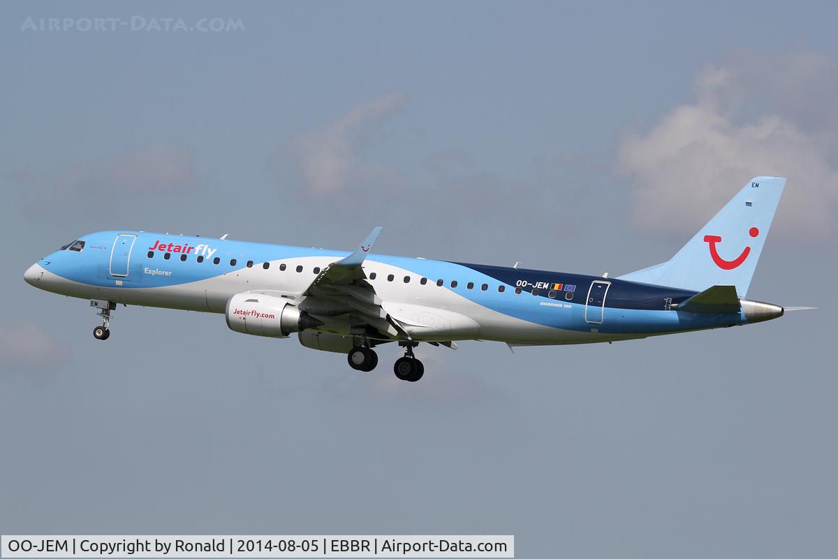 OO-JEM, 2013 Embraer 190STD (ERJ-190-100STD) C/N 19000603, at bru