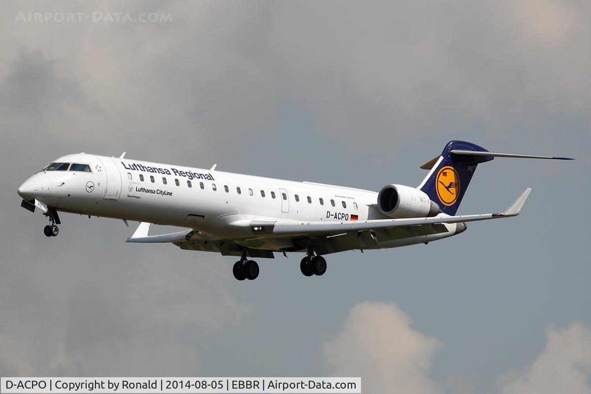 D-ACPO, 2003 Canadair CRJ-701ER (CL-600-2C10) Regional Jet C/N 10085, at bru
