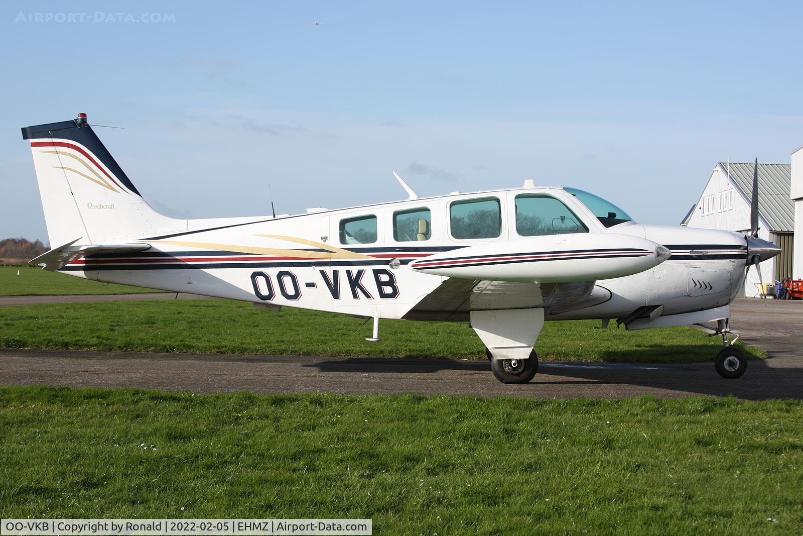 OO-VKB, 1977 Beech A36 Bonanza 36 C/N E-994, at ehmz