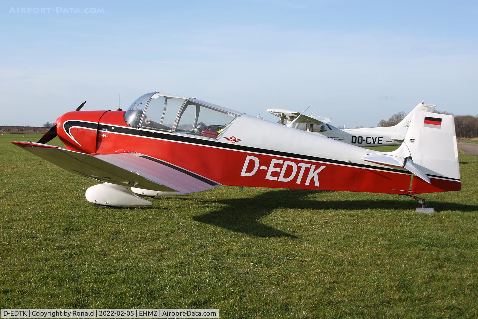 D-EDTK, 1956 SAN Jodel D-117 C/N 420, at ehmz
