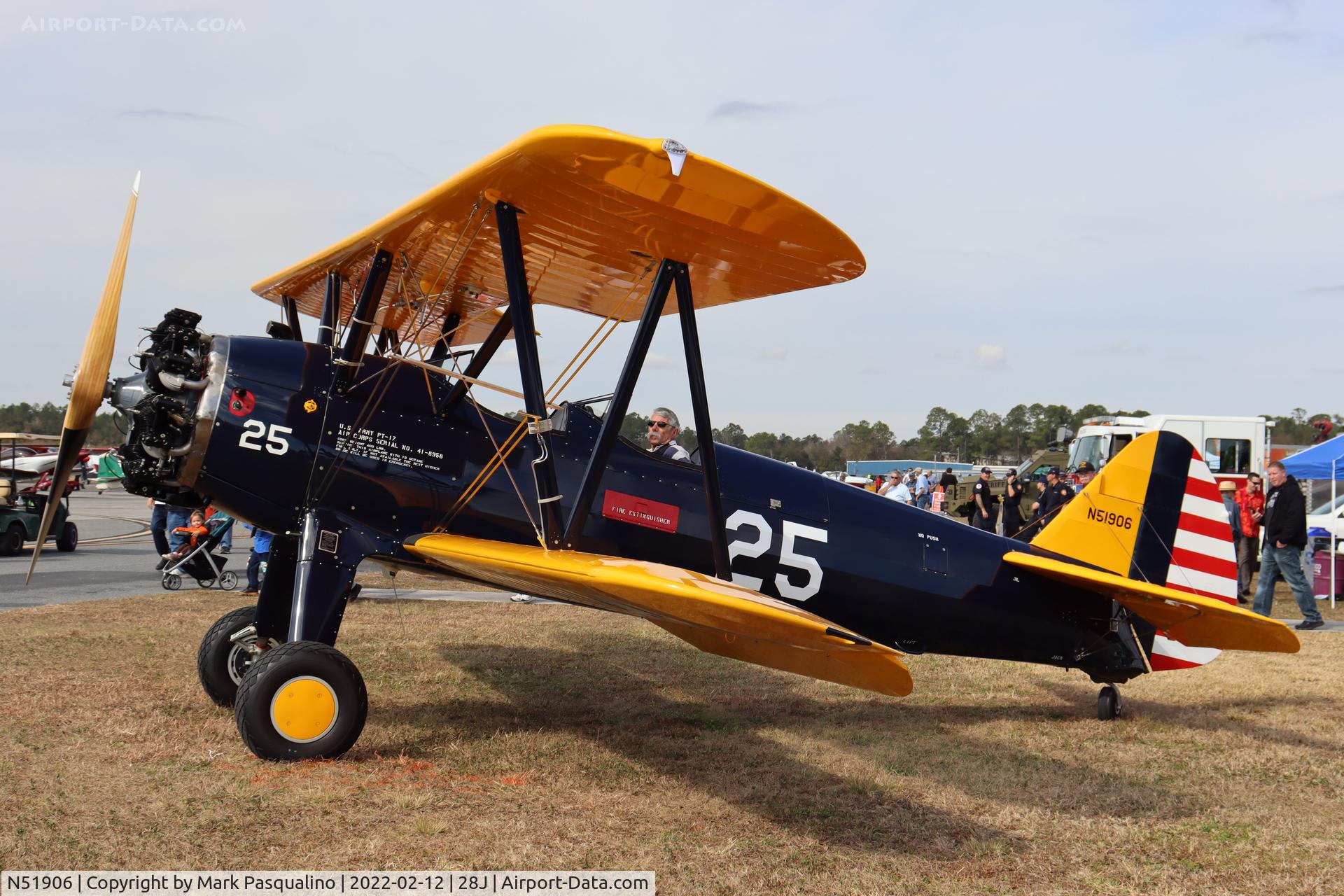 N51906, 1941 Boeing A75N1(PT17) C/N 75-2517, Stearman