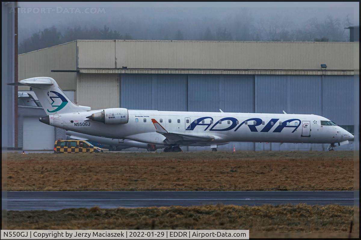 N550GJ, Bombardier Bombardier CRJ-700 C/N 10080, Bombardier CRJ-700, c/n: 10080