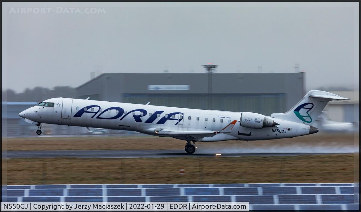 N550GJ, Bombardier Bombardier CRJ-700 C/N 10080, Bombardier CRJ-700, c/n: 10080