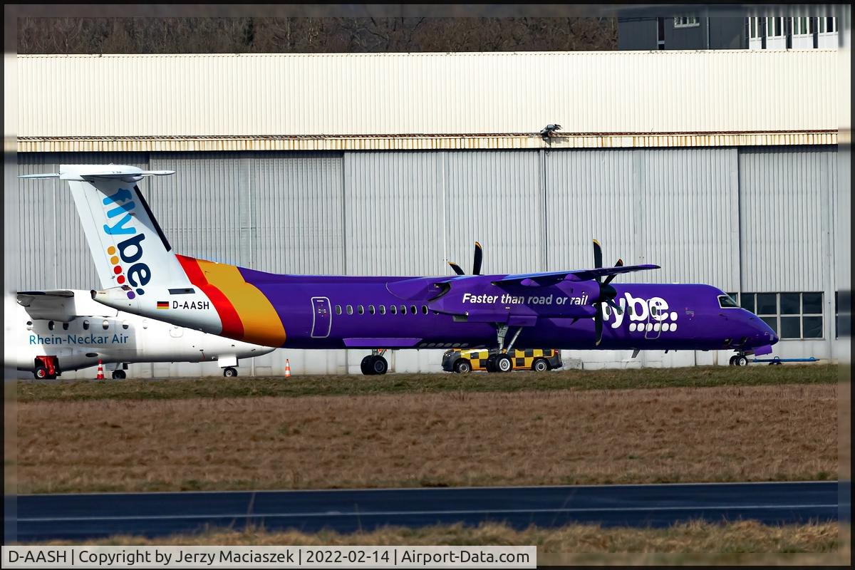 D-AASH, 2008 De Havilland Canada DHC-8-400 Dash 8 C/N 4187, Bombardier DHC-8-400, c/n: 4187