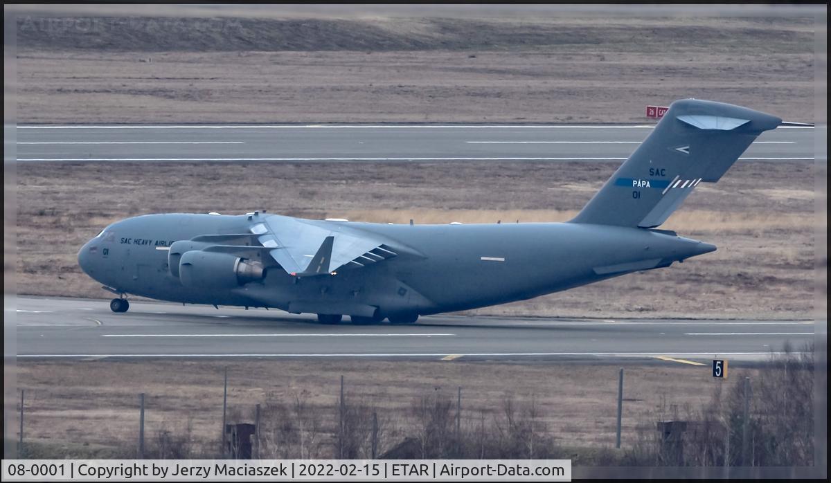 08-0001, 2008 Boeing C-17A Globemaster III C/N F-207, 2008 Boeing C-17A Globemaster III, c/n: F-207