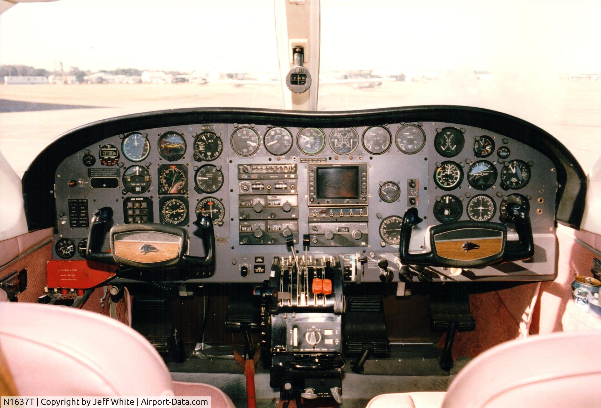 N1637T, 1973 Cessna 414 Chancellor C/N 414-0417, Great company plane