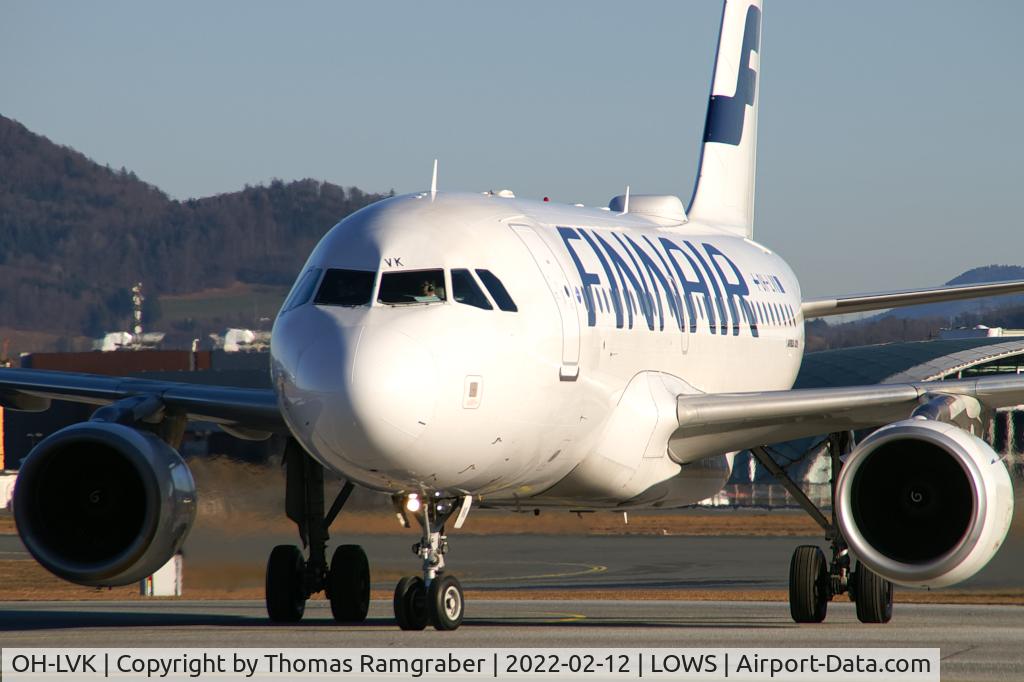 OH-LVK, 2004 Airbus A319-112 C/N 2124, Finnair Airbus A319