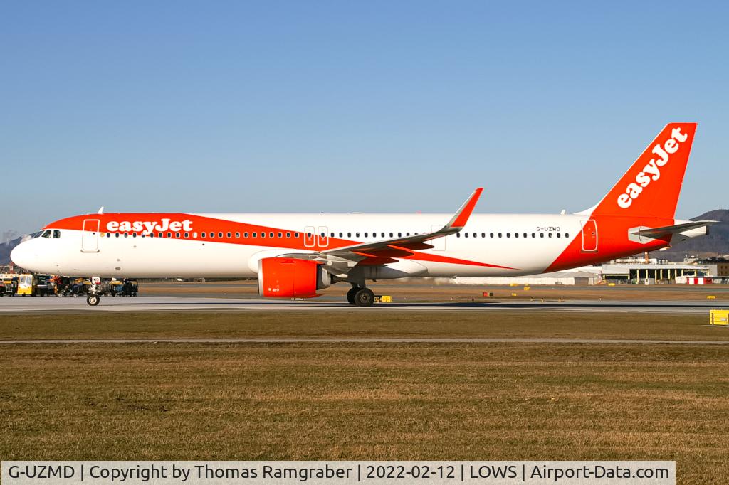 G-UZMD, 2018 Airbus A321-251NX C/N 8421, easyJet Airline Airbus A321Neo