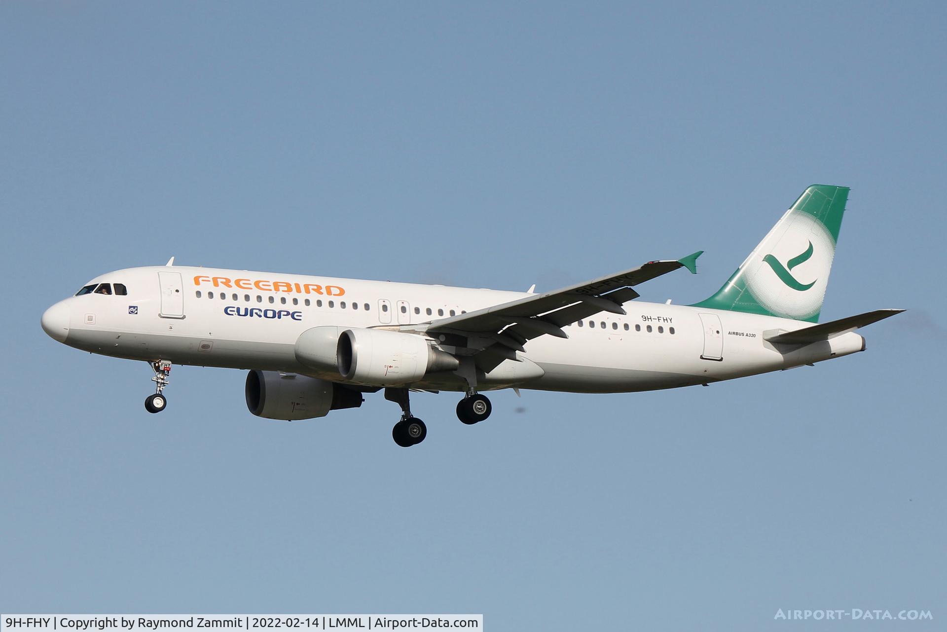 9H-FHY, 2009 Airbus A320-214 C/N 3891, A320 9H-FHY Freebird Europe