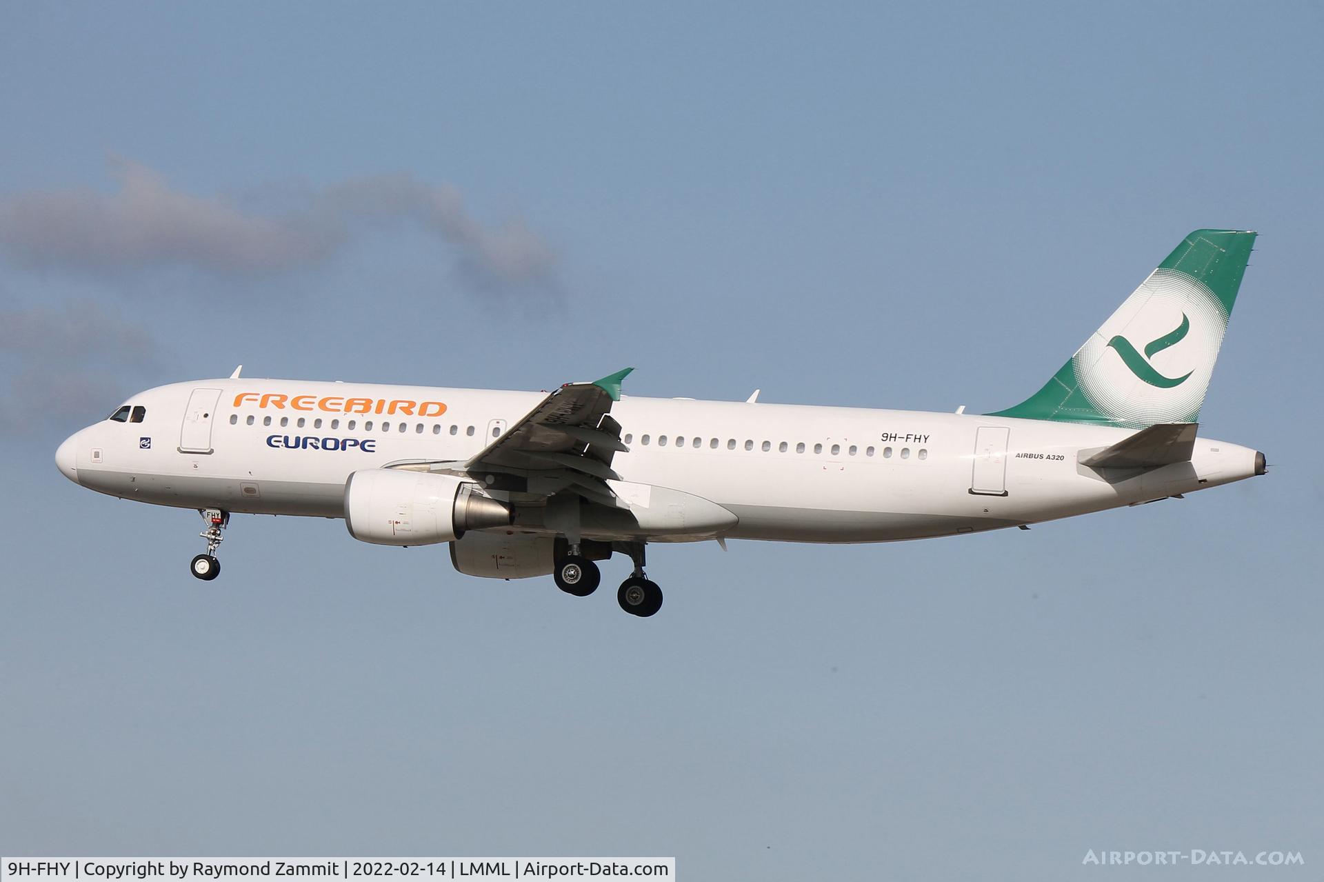 9H-FHY, 2009 Airbus A320-214 C/N 3891, A320 9H-FHY Freebird