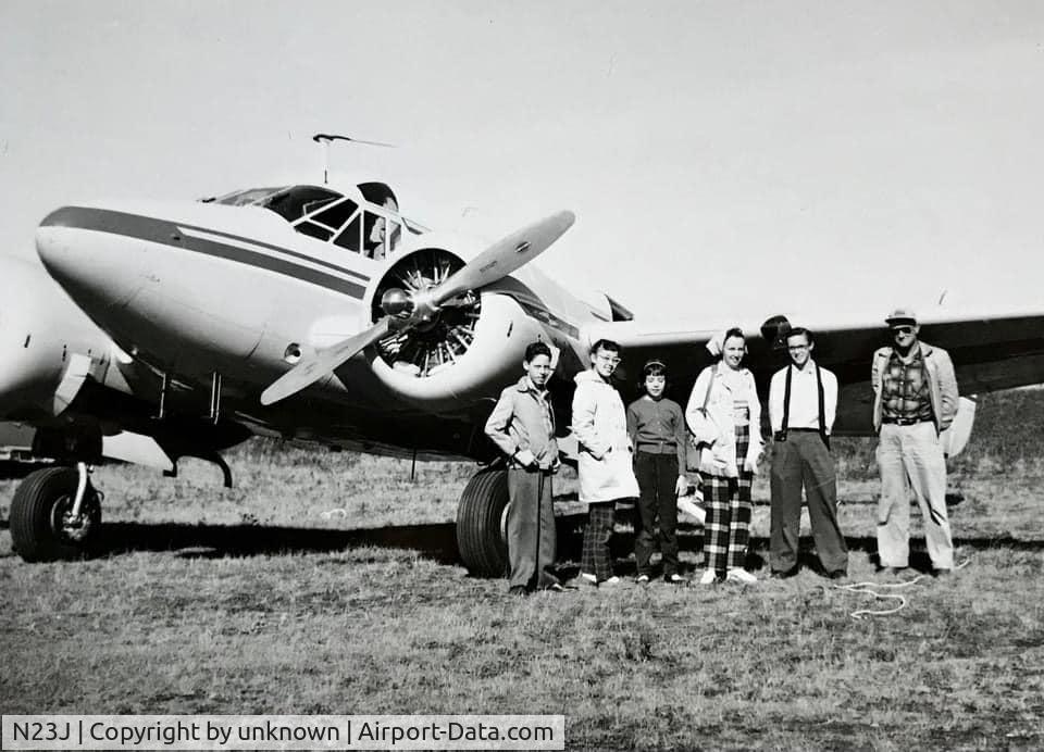N23J, 1958 Beech E18S C/N BA-359, Beech N23J