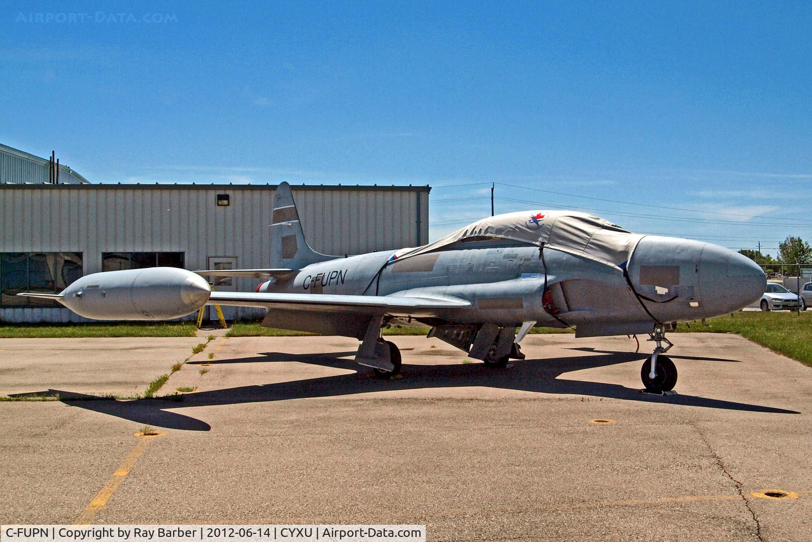 C-FUPN, 1954 Canadair CT-133 Silver Star 3 C/N T33-441, C-FUPN   Canadair CE-133AUP Silver Star Mk.3 [T33-441] (Jet Aircraft Museum) London~C 14/06/2012
