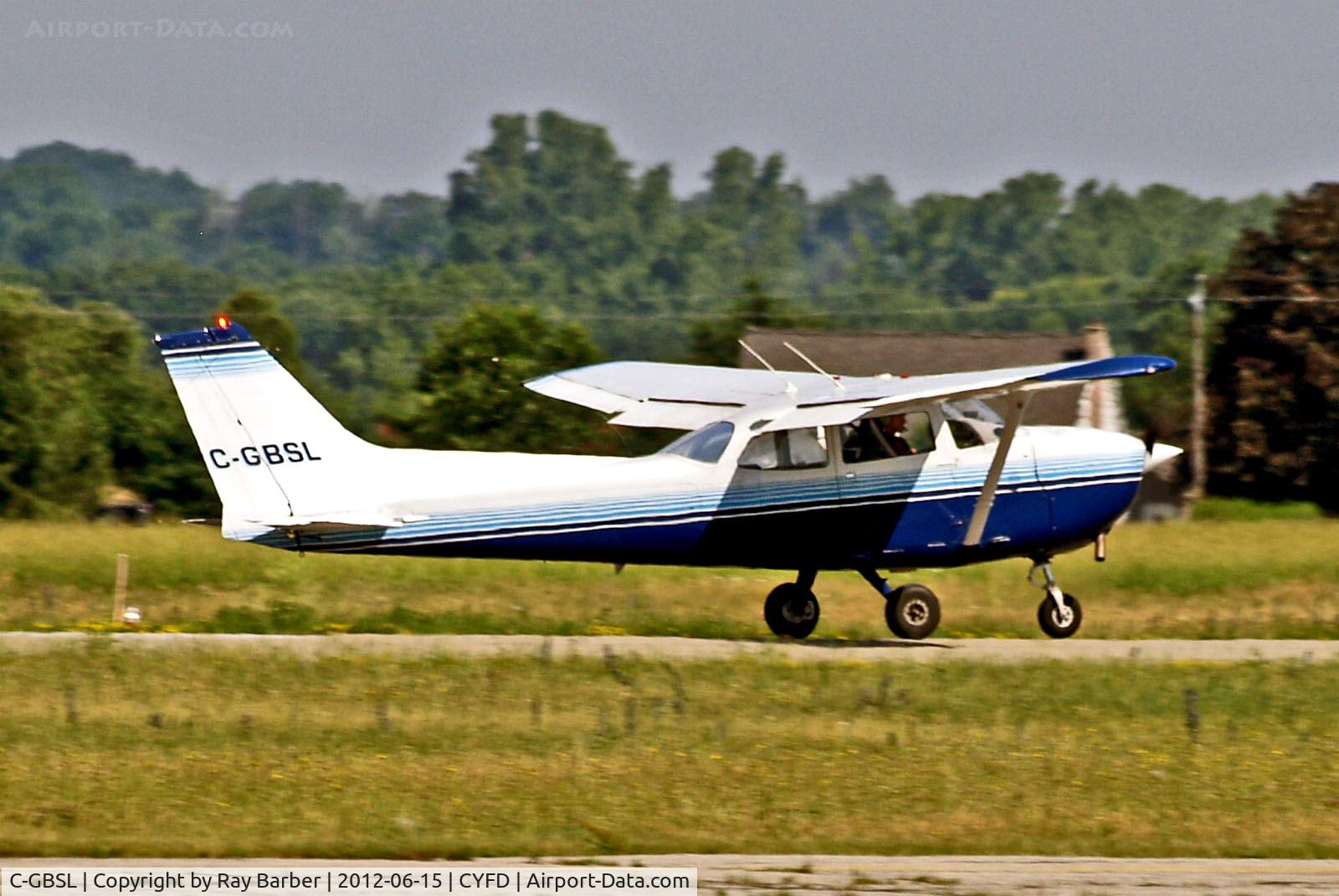 C-GBSL, 1980 Cessna 172N C/N 17273929, C-GBSL   Cessna 172N Skyhawk [172-73929] Brantford~C 15/06/2012