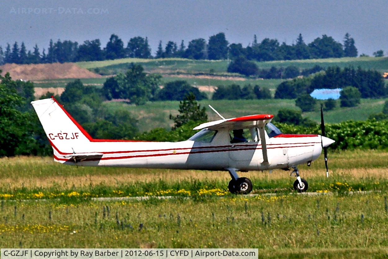 C-GZJF, 1977 Cessna 152 C/N 15280173, C-GZJF   Cessna 152 [152-80173] Brantford~C 15/06/2012