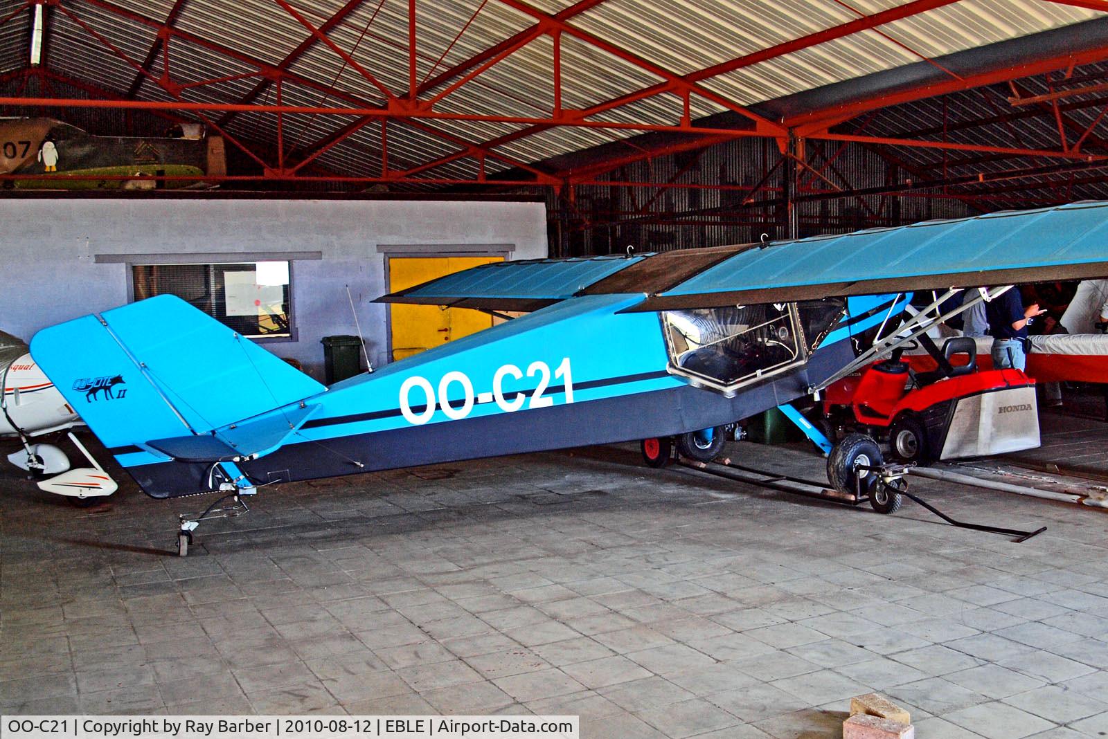 OO-C21, 1996 Rans S-6ES Coyote II C/N 01195892, OO-C21   Rans S-6 Coyote II [1195892] Leopoldsburg~OO 12/08/2010