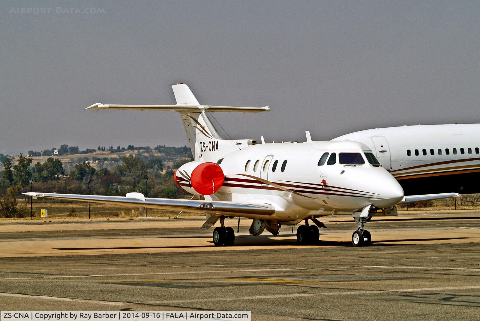ZS-CNA, 1968 Hawker Siddeley HS.125 Series 3A/RA C/N 25159, ZS-CNA   BAe 125-700 [25159] (XTLS Trading 32 Pty Ltd) Lanseria~ZS 16/09/2014