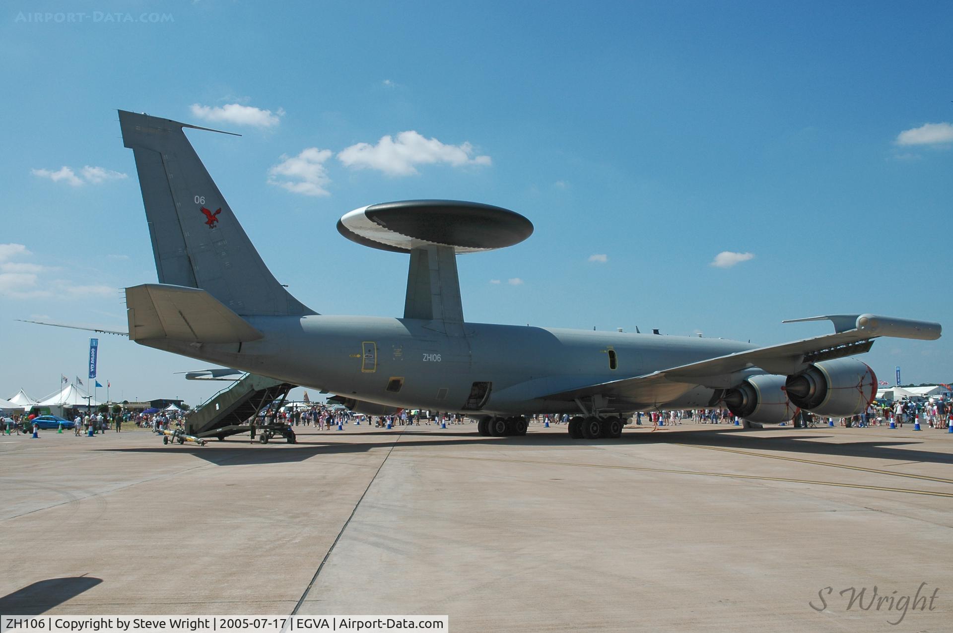 ZH106, 1991 Boeing E-3D Sentry AEW.1 C/N 24114, RIAT 2005 RAF Fairford UK