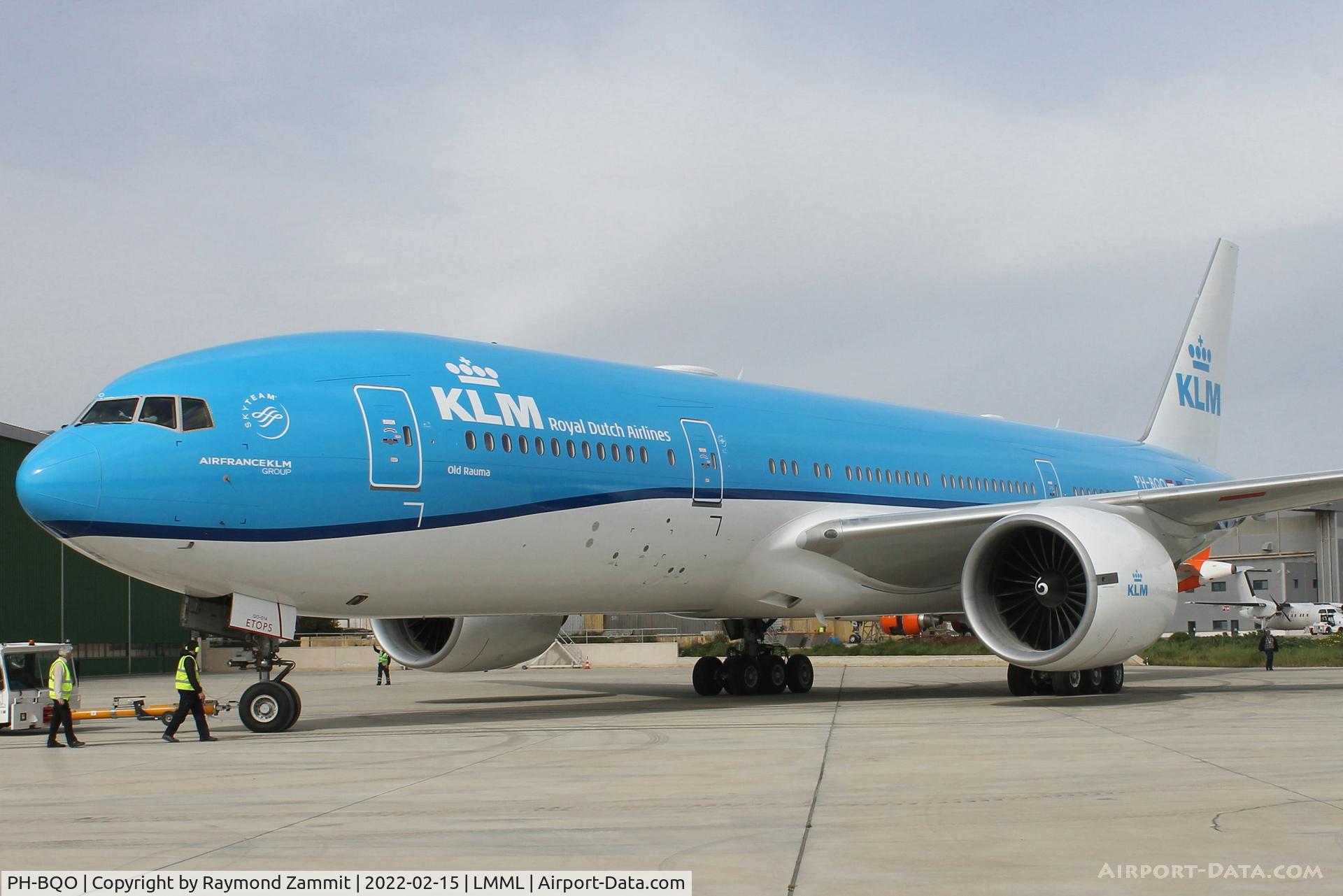 PH-BQO, 2007 Boeing 777-206/ER C/N 35295, B777 PH-BQO KLM