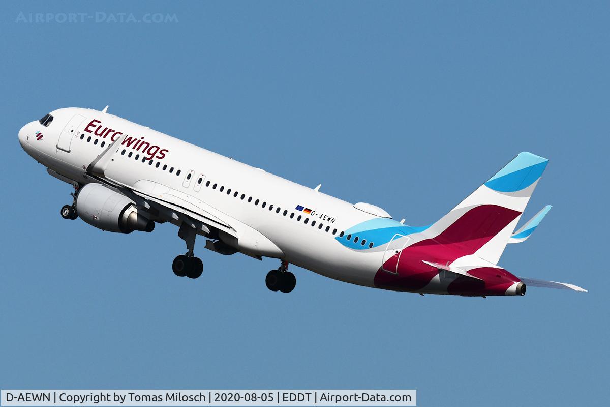 D-AEWN, 2016 Airbus A320-214 C/N 7393, 