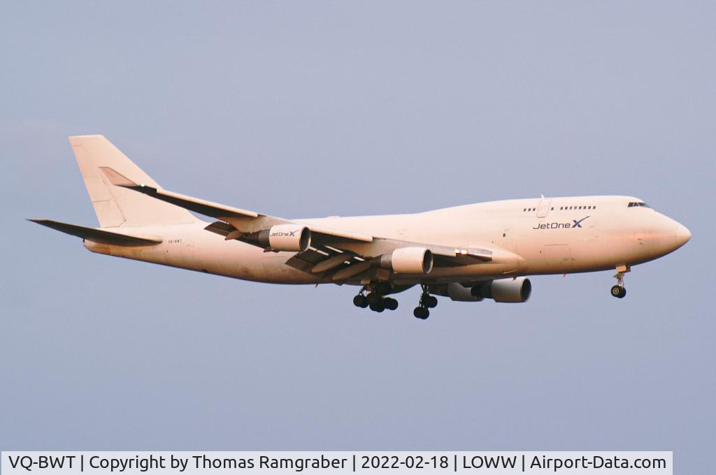 VQ-BWT, 1991 Boeing 747-412/BCF C/N 24975, JetOneX (Longtail Aviation) Boeing 747-412(BCF)
