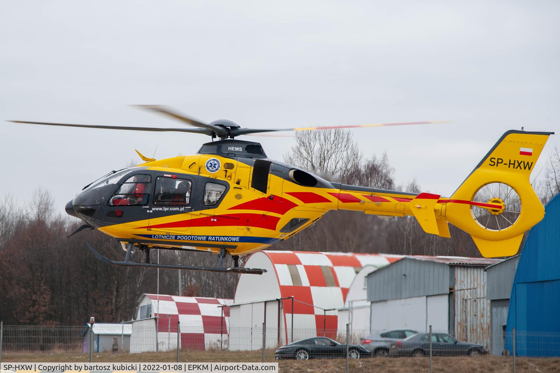 SP-HXS, 2010 Eurocopter EC-135P-2+ C/N 0929, HEMS EC135 at base after an mission