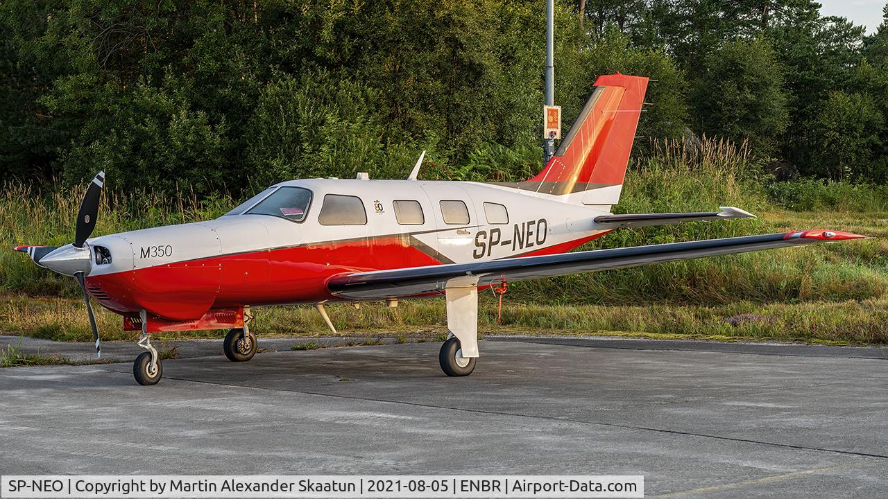SP-NEO, 2017 Piper PA-46-350P M350 Malibu Mirage C/N 4636717, Parked at MIL6.