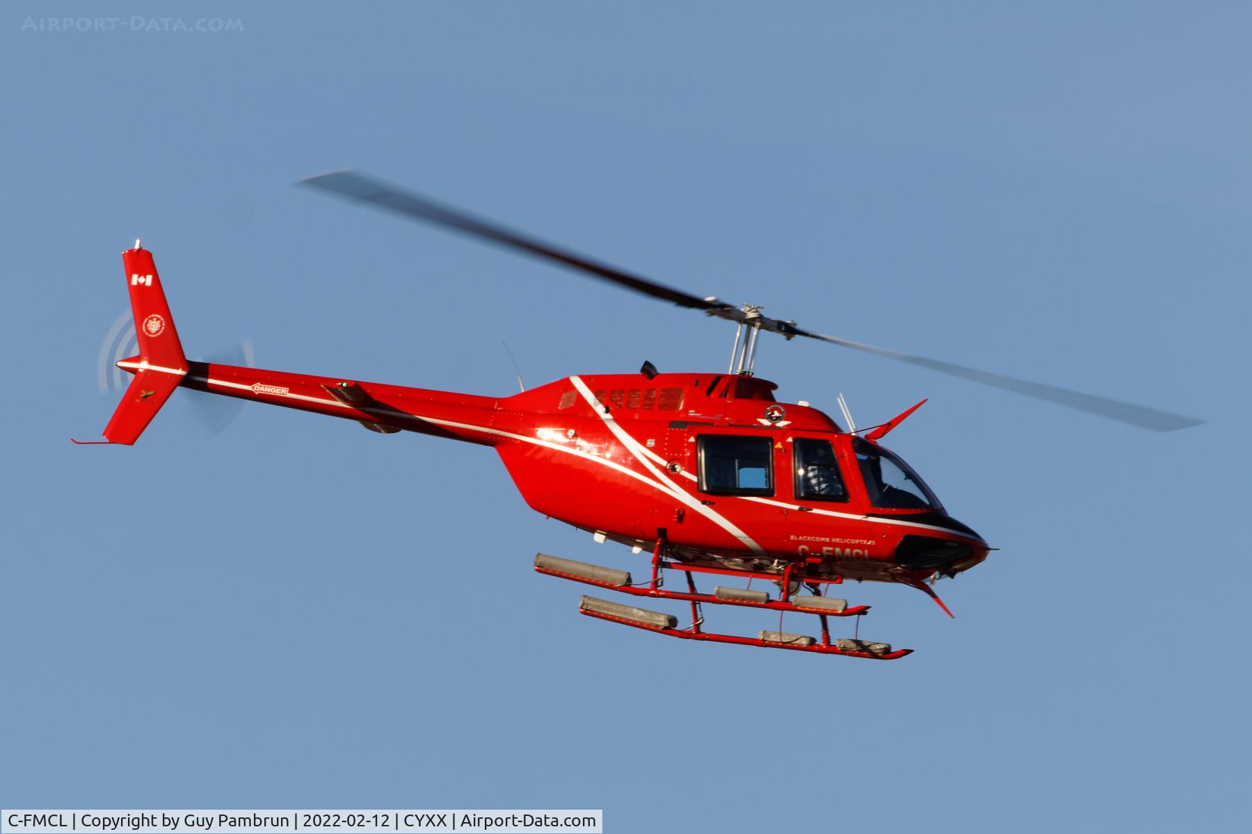 C-FMCL, 1991 Bell 206B C/N 4173, Landing