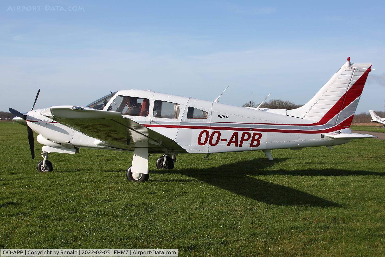 OO-APB, 1978 Piper PA-28R-201T Cherokee Arrow III C/N 28R-7803364, at ehmz
