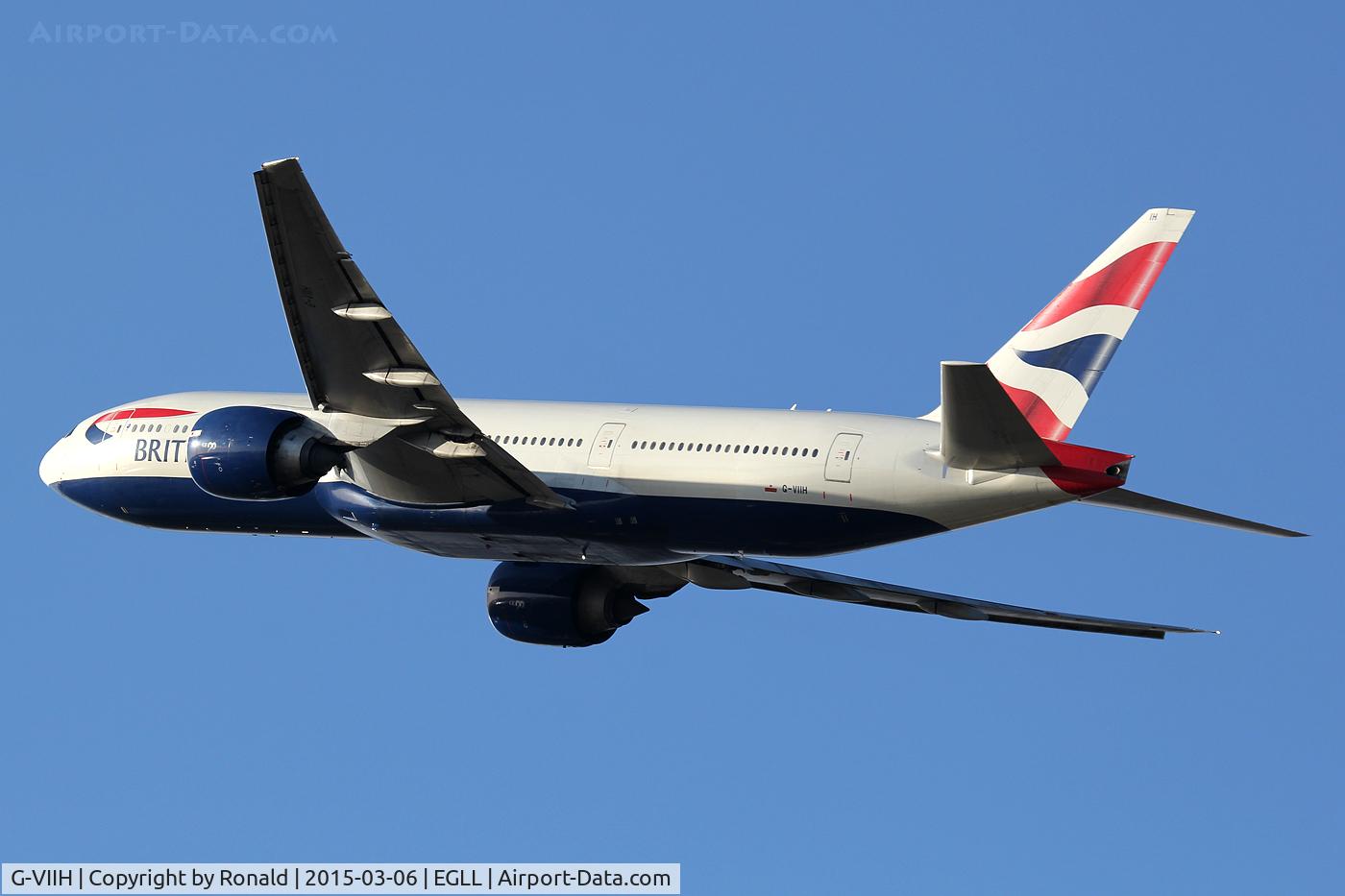 G-VIIH, 1997 Boeing 777-236 C/N 27490, at lhr