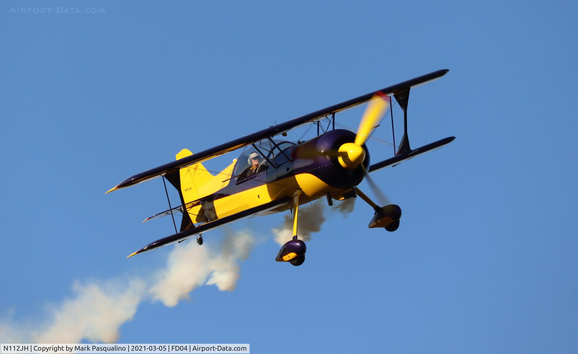 N112JH, 2002 Pitts Model 12 C/N 109, Pitts Model 12