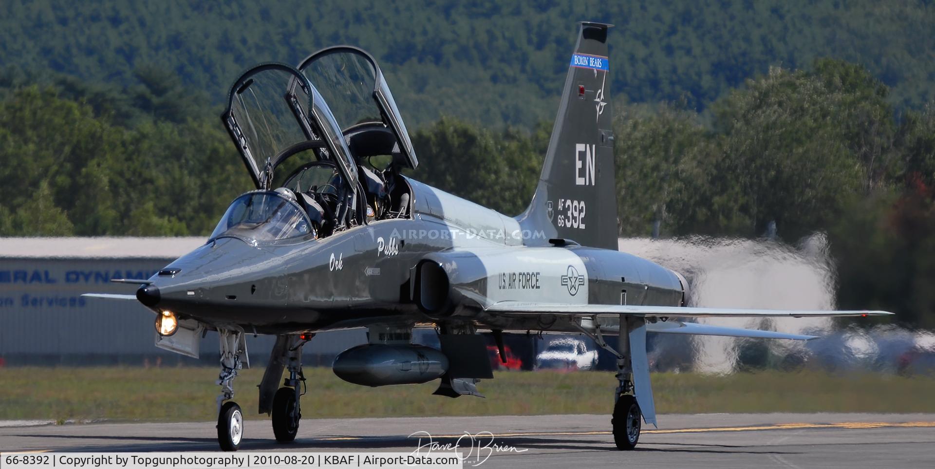 66-8392, 1966 Northrop T-38C Talon C/N N.5948, static arrival