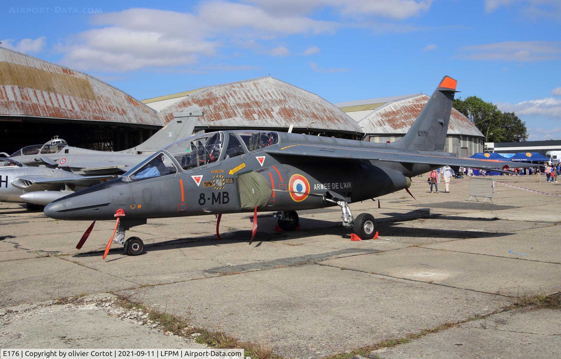 E176, Dassault-Dornier Alpha Jet E C/N E176, Melun airshow 2021