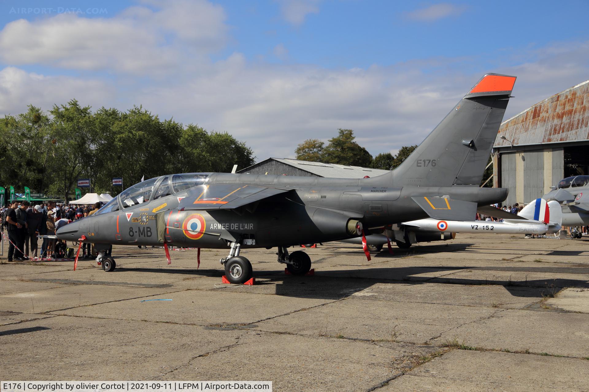 E176, Dassault-Dornier Alpha Jet E C/N E176, static display