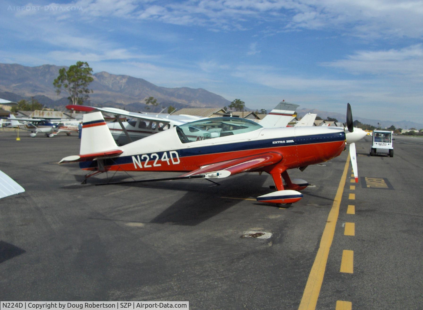 N224D, 1996 Extra EA-300/L C/N 028, 1996 Extra Flugzeugbau Gmbh EA 300L Lycoming AEIO-540-L1B5 300 Hp