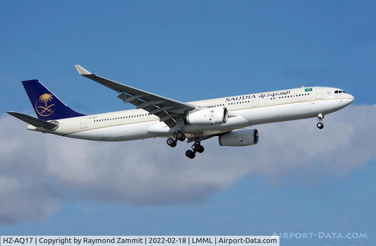 HZ-AQ17, 2016 Airbus A330-343 C/N 1739, A330 HZ-AQ17 Saudi Arabian Airlines