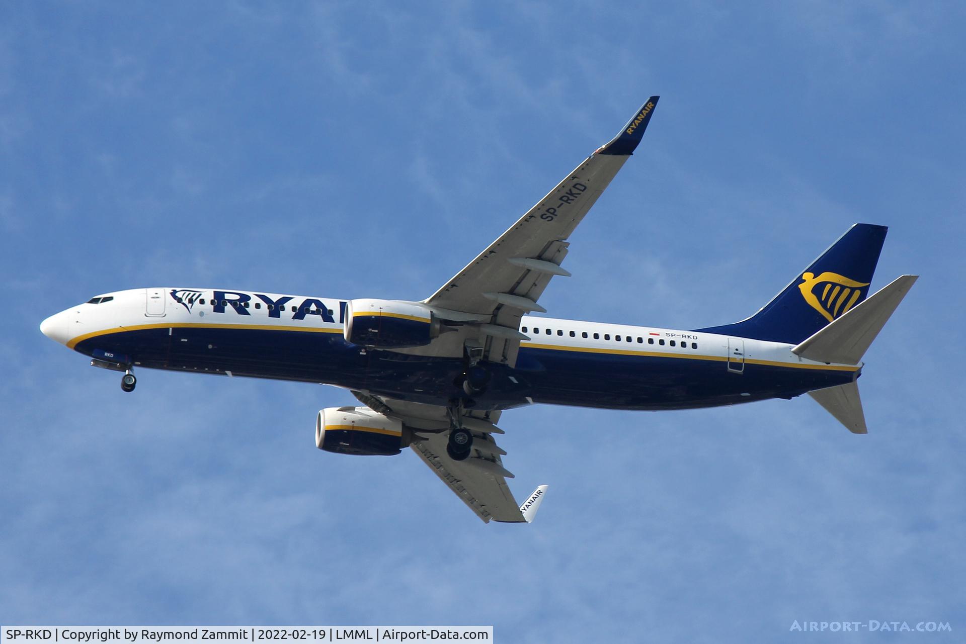 SP-RKD, 2016 Boeing 737-8AS C/N 44736, B737-800 SP-RKD Ryanair Sun