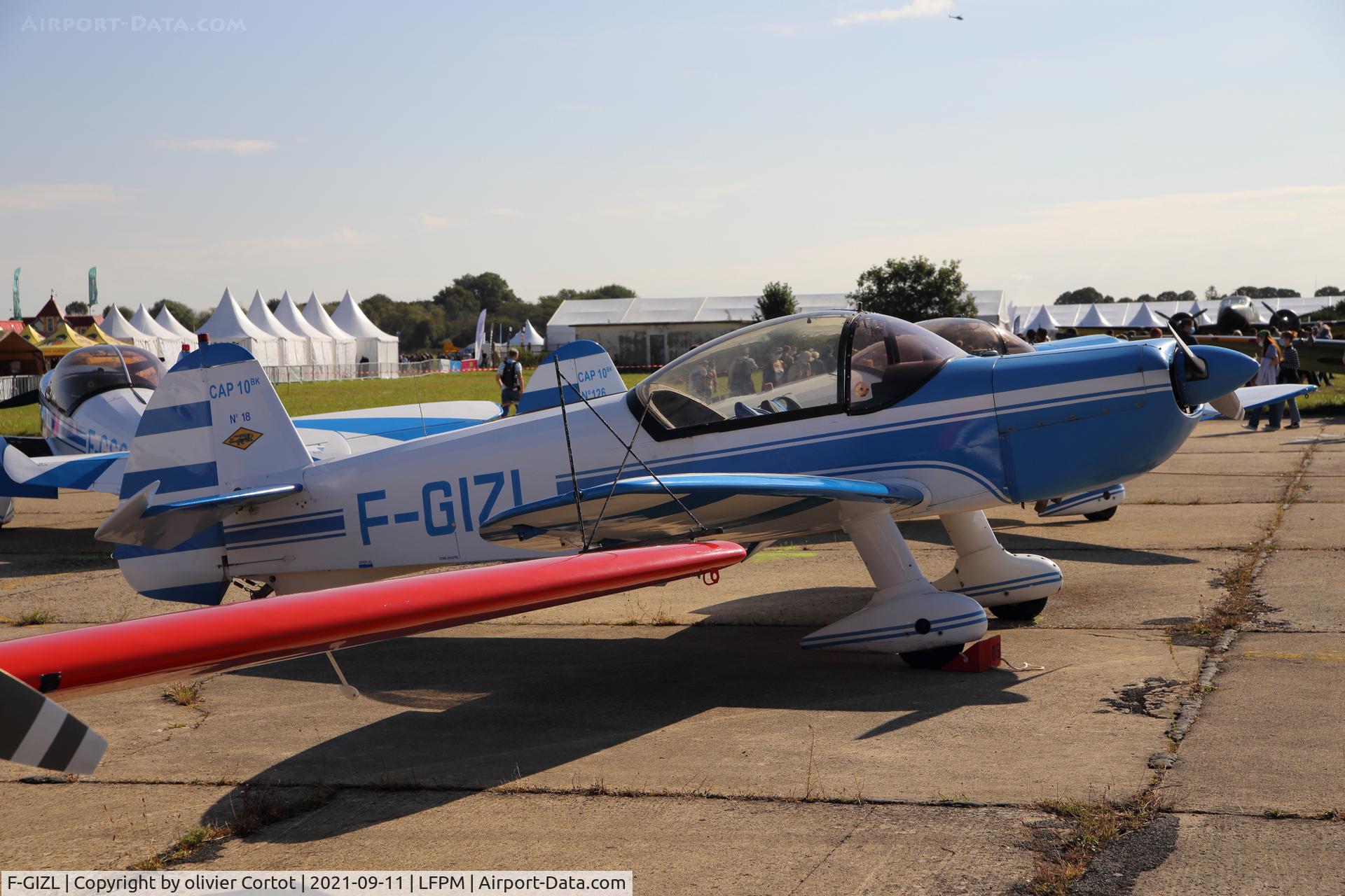 F-GIZL, 1972 Mudry CAP-10B C/N 18, Melun 2021 airshow