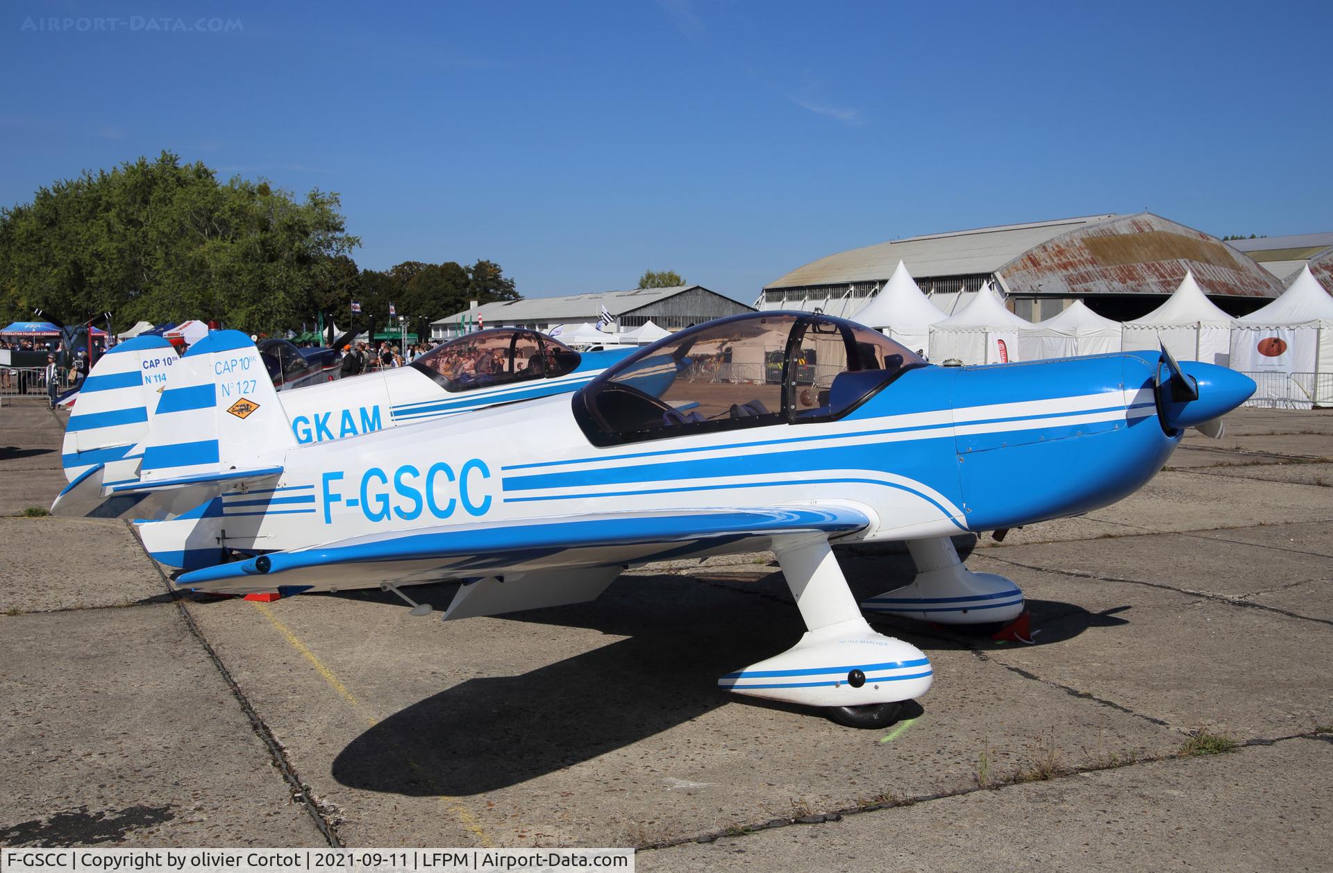 F-GSCC, 0 CAP 10 B C/N 127, 2021 airshow