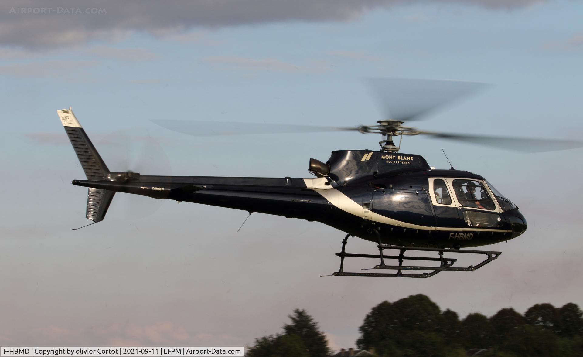 F-HBMD, 2009 Eurocopter AS-350B-2 Ecureuil Ecureuil C/N 4717, 2021 airshow