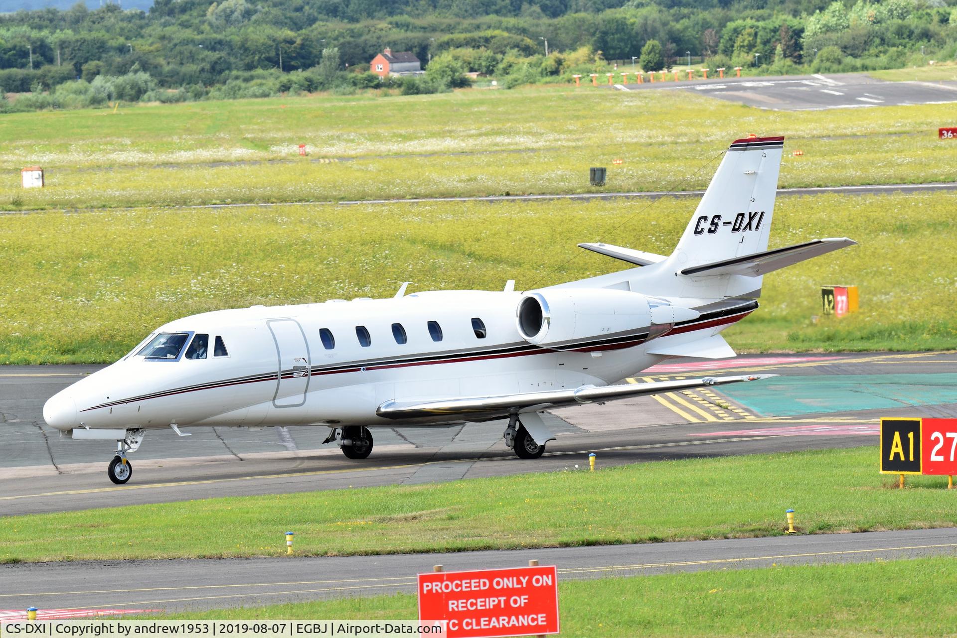 CS-DXI, 2006 Cessna 560 Citation XLS C/N 560-5621, CS-DXI at Gloucestershire Airport.