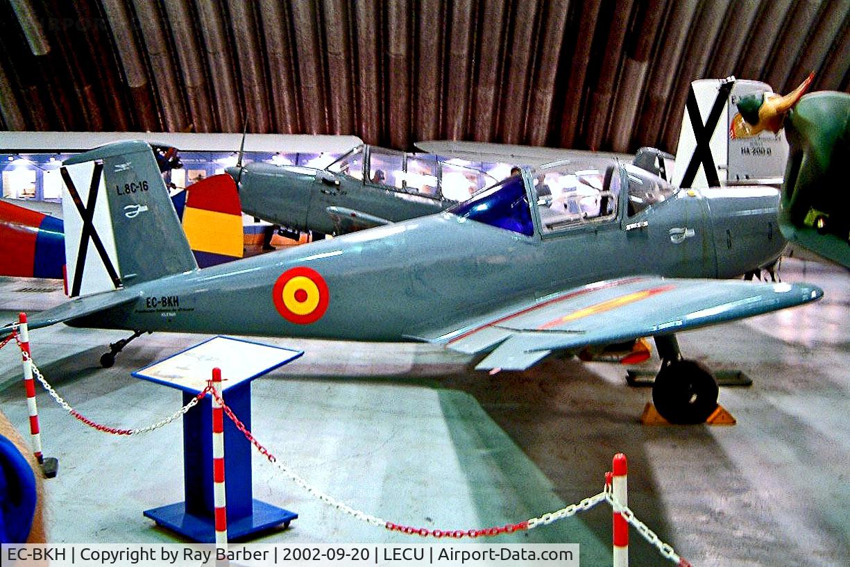 EC-BKH, AISA I-11B Peque C/N 101, EC-BKH   (L.8C-16] AISA I-11B Peque [101] (Ex Spanish Air Force / Fundacion Infante de Orleans) Madrid-Cuatro Vientos~EC 20/09/2002