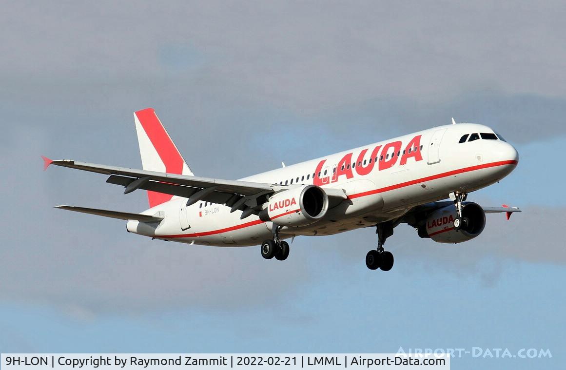 9H-LON, 2007 Airbus A320-214 C/N 3048, A320 9H-LON Lauda Europe