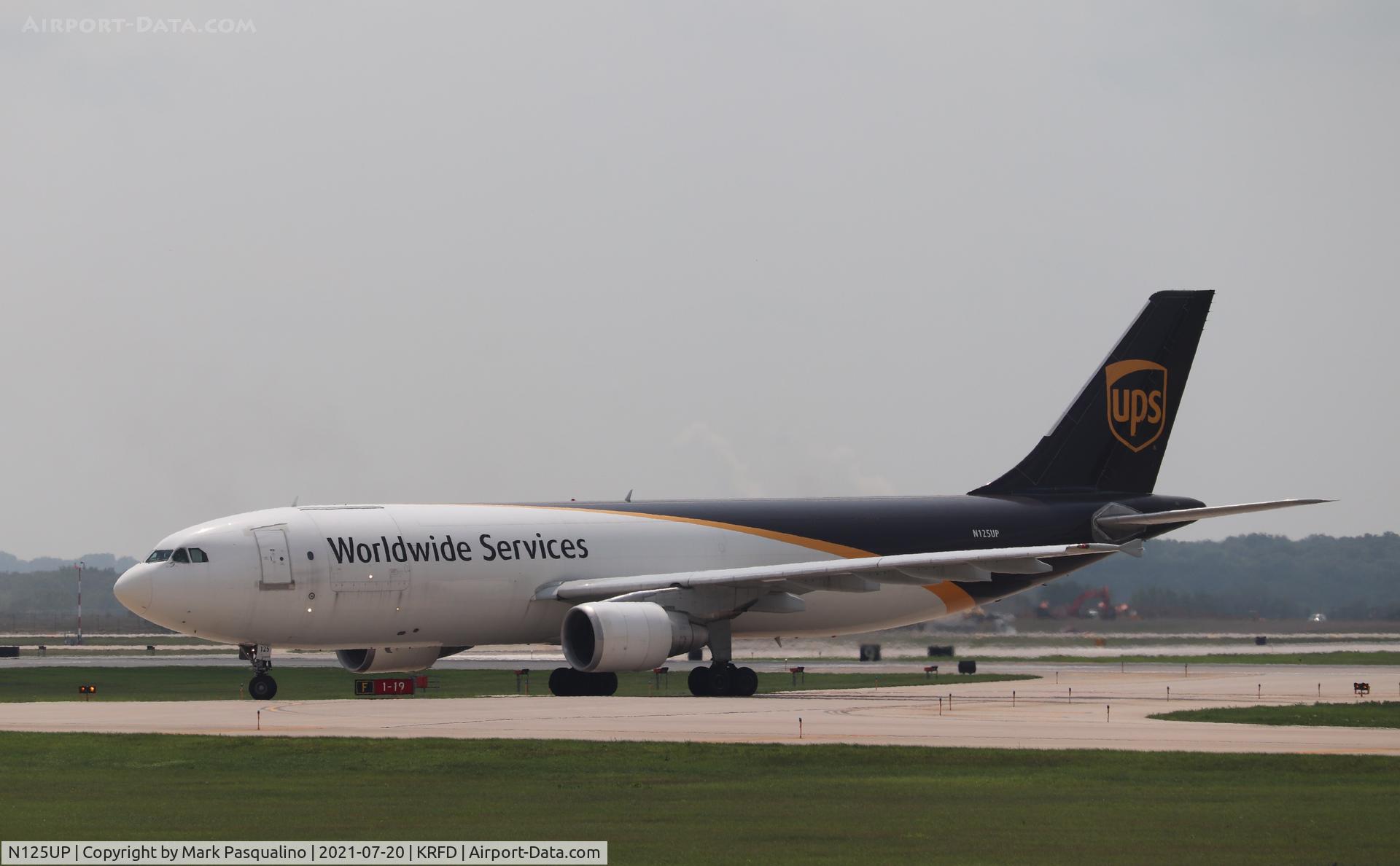 N125UP, 2000 Airbus A300F4-622R(F) C/N 0809, Airbus A300F4-622R