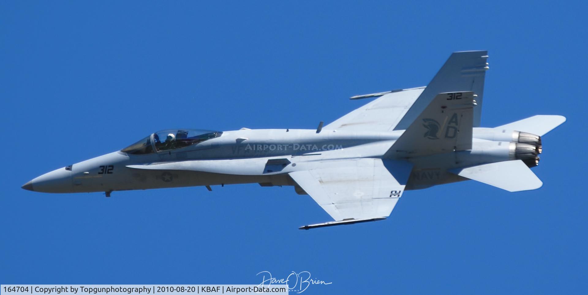 164704, McDonnell Douglas F/A-18C Hornet C/N 1144/C310, Back when this was with the VFA-106 Gladiators
F-18C Demo