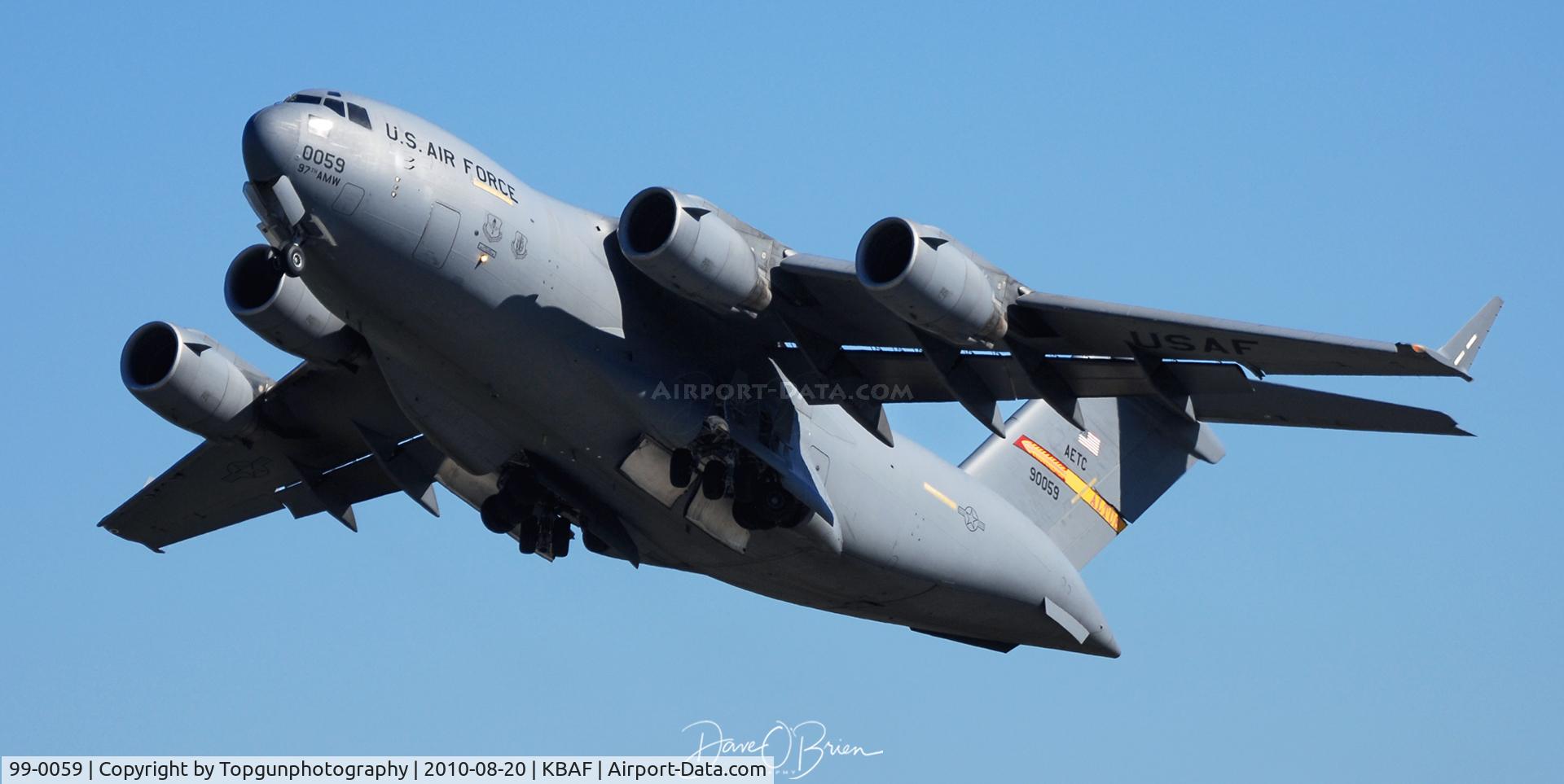 99-0059, 1999 Boeing C-17A Globemaster III C/N 50063/P-59, C-17 Demo from Altus