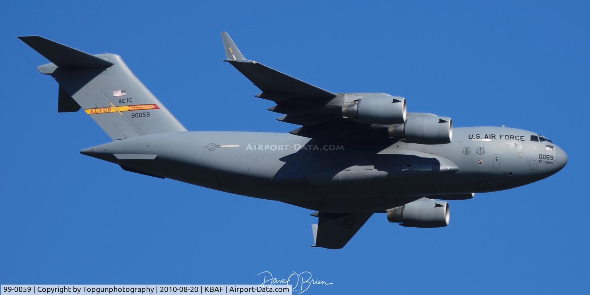 99-0059, 1999 Boeing C-17A Globemaster III C/N 50063/P-59, C-17 Demo