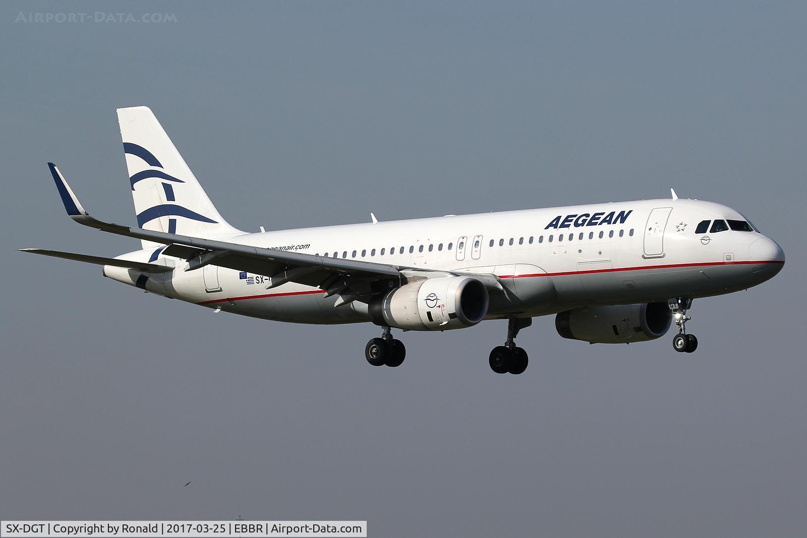 SX-DGT, 2001 Airbus A321-231 C/N 1433, at bru